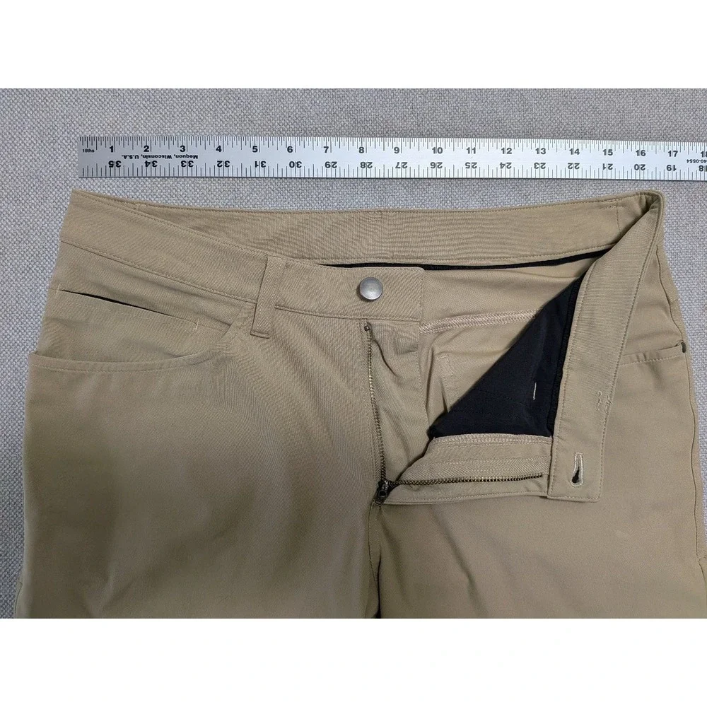 Lululemon Men's ABC Khaki Pants 31x31 Stretch Chino Athletic Warpstreme